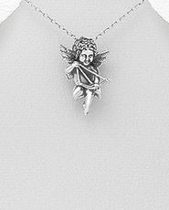Cupidon de argint pandantiv 17-1-i64252