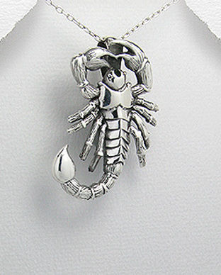 Bijuterie scorpion pandantiv din argint 17-1-i62543