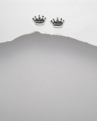 Cercei coroana din argint Princess 11-1-i44660