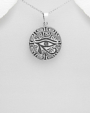 Ochiul Lui Ra Horus pandantiv din argint 17-1-i61255