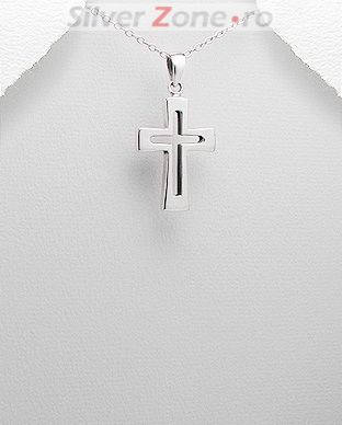 Pandantiv cruce din argint 17-1-i37416