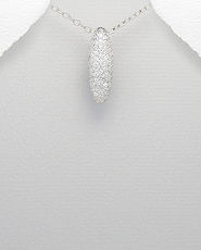 Pandantiv din argint cu pietricele Diamond Sparkle 17-1-i44501